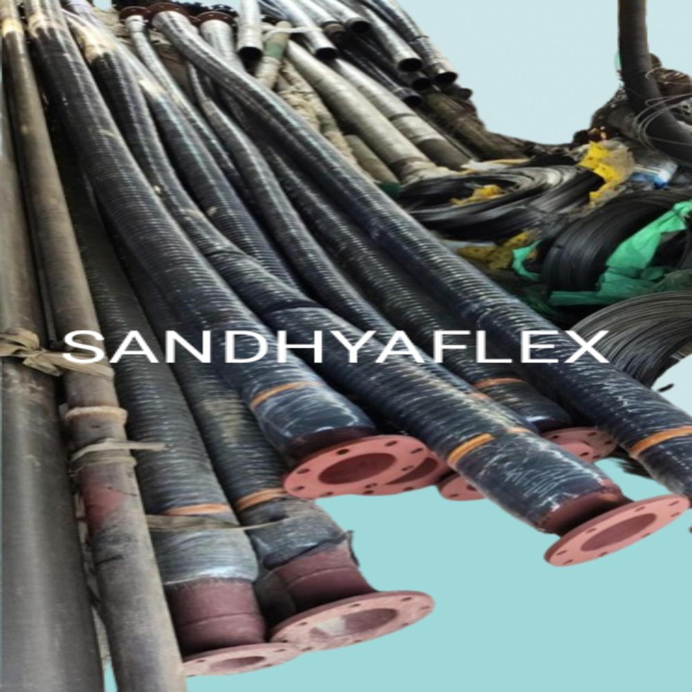 Fly Ash Rubber Hose - Natural/synthetic Rubber, 51-300mm Id, Black | Abrasion Resistant, Flanged/plain Ends, High Flexibility