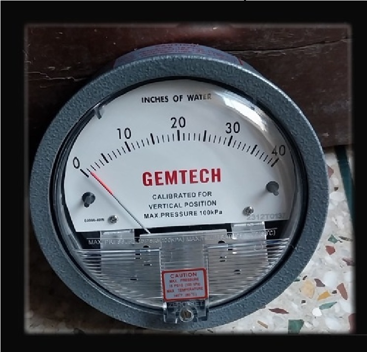 Cdpg-20l-led Aerosense Digital Differential Pressure Gauge Range 0-500 Mm Wc Measure Pressure Of: Gas