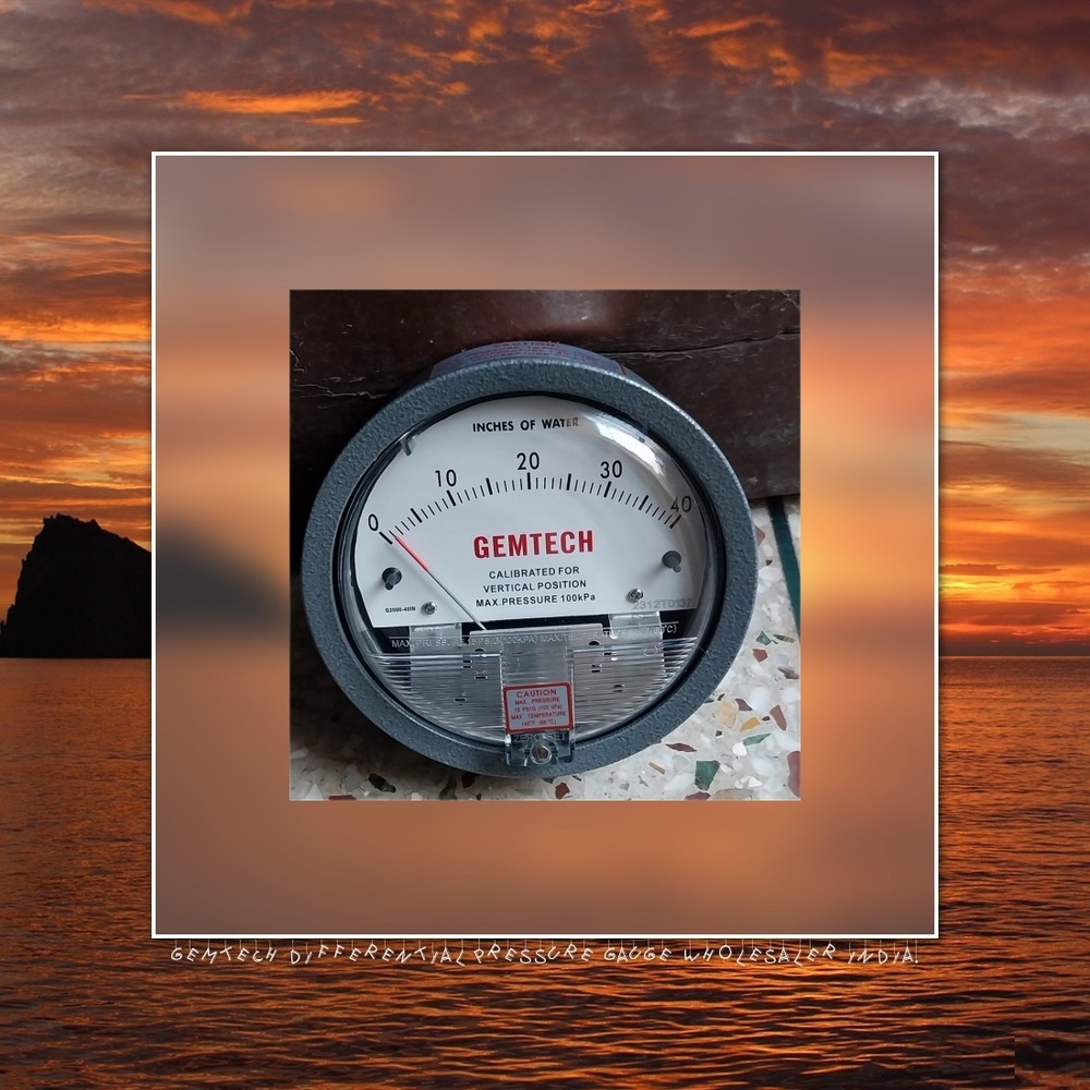 GEMTECH Differential Pressure Gauge Dealers Near G. B. Pant Hospital