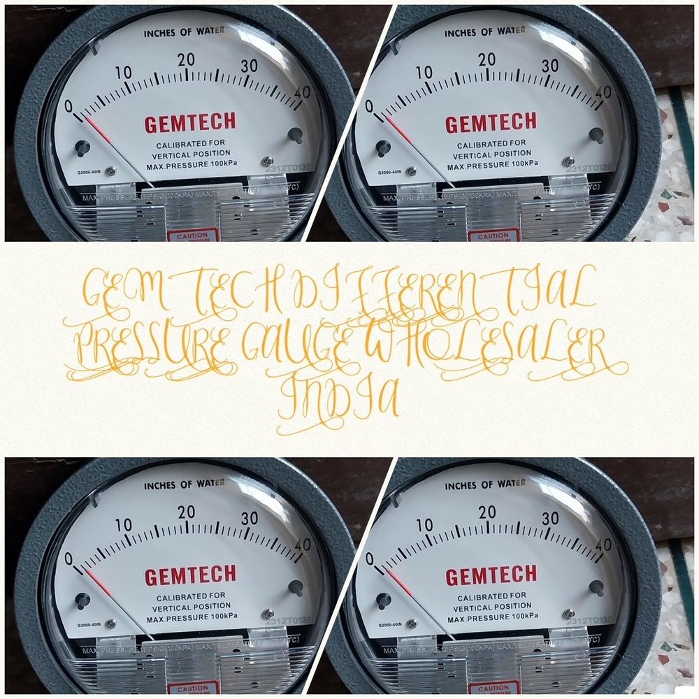 GEMTECH Differential Pressure Gauge Dealers Near St. Stephens Hospital