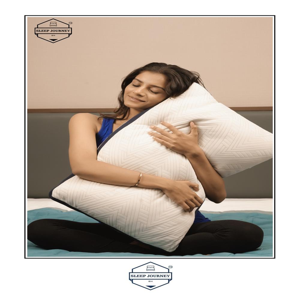 Sleep Journey Border pillow