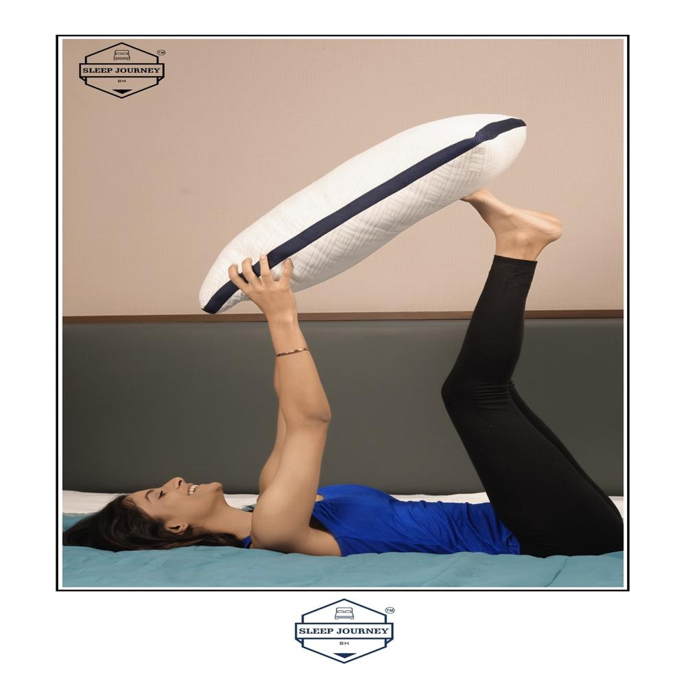 Sleep Journey Border pillow