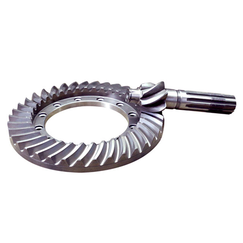 Alloy Steel Spiral Bevel Gears - Efficiency: 70-80%