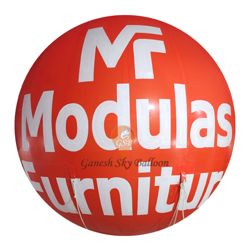 Round Shape Balloon For Sky Advertising - Color: Customize