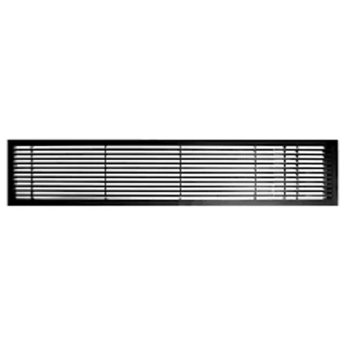 Rectangular Ac Aluminium Grill - Color: Black