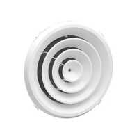 Circular Ceiling Diffuser - Color: White