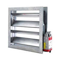 Aluminium Low Leakage Damper - Color: Silver