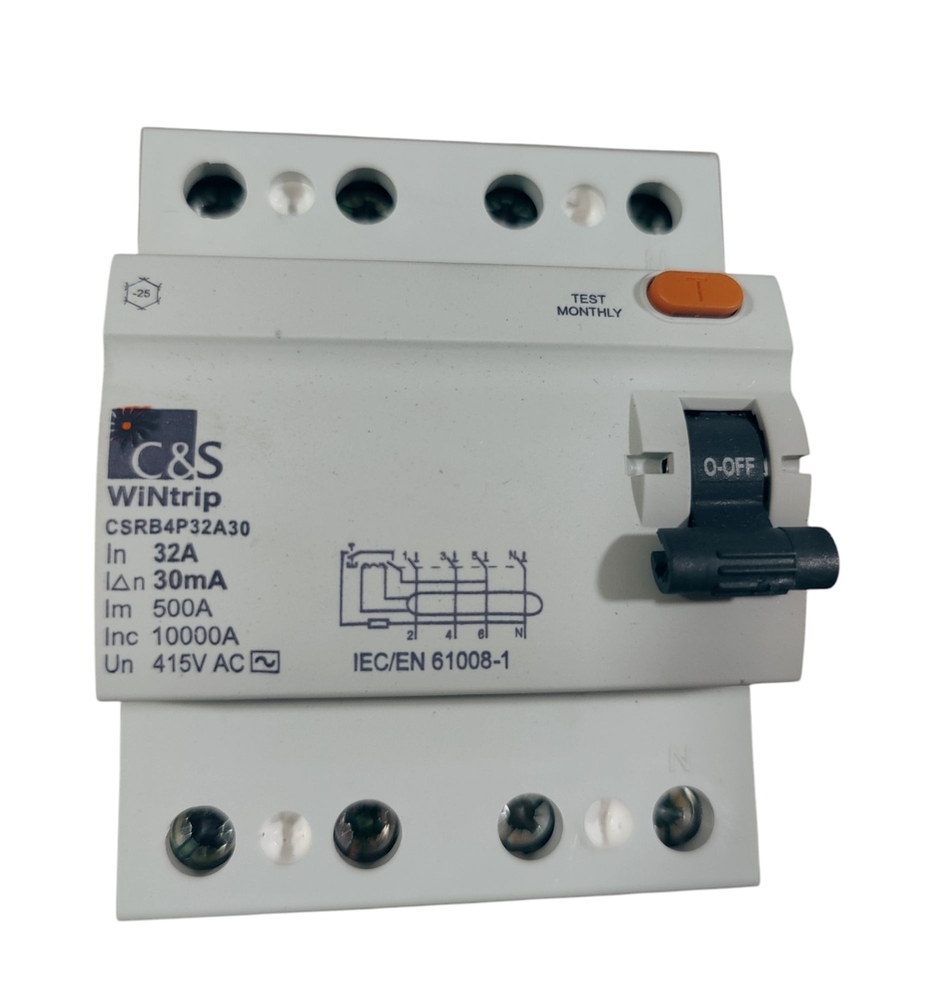 C&S RCCB CSRB4P32A30-10kA