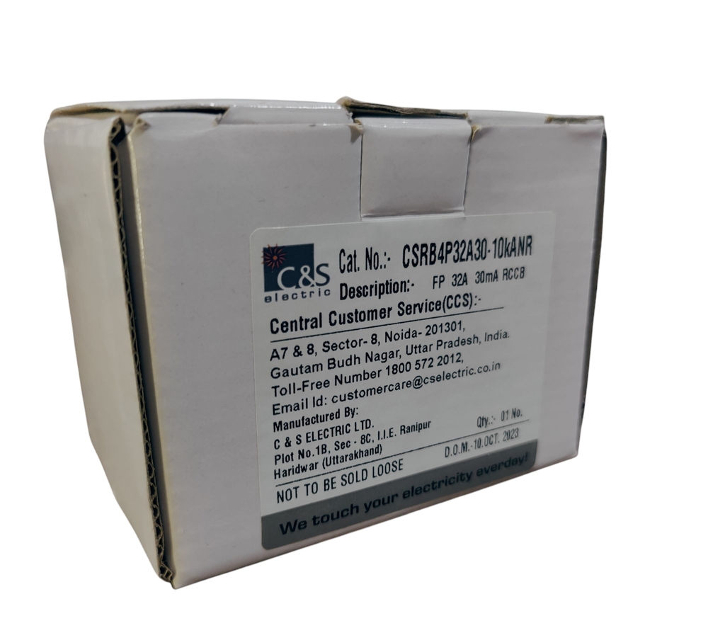 C&S RCCB CSRB4P32A30-10kA