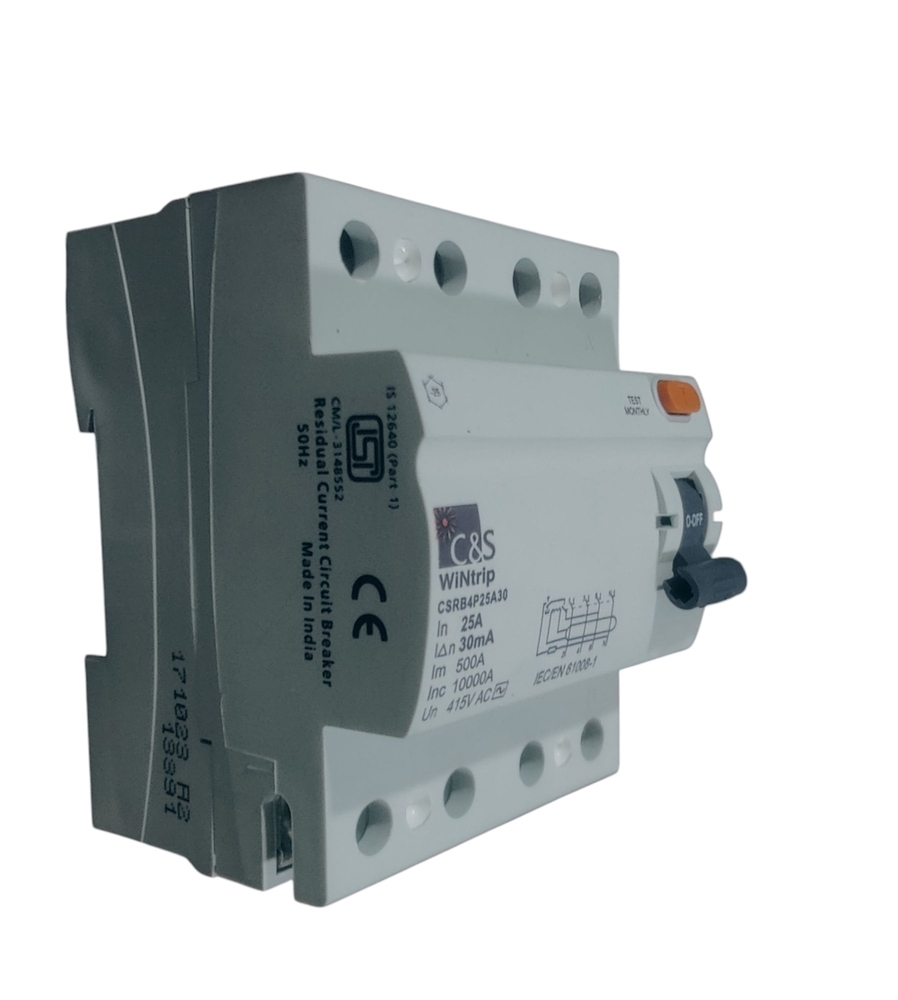 C&S RCCB CSRB4P25A30-10kA