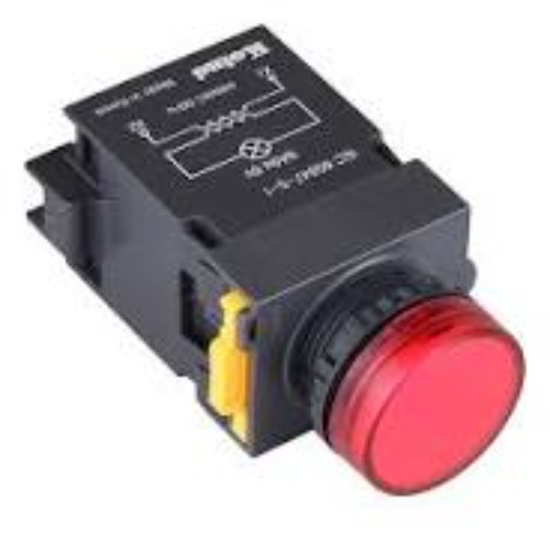 5055-ns22-l-l2dr-nd Pilot Lamps - Color: Black