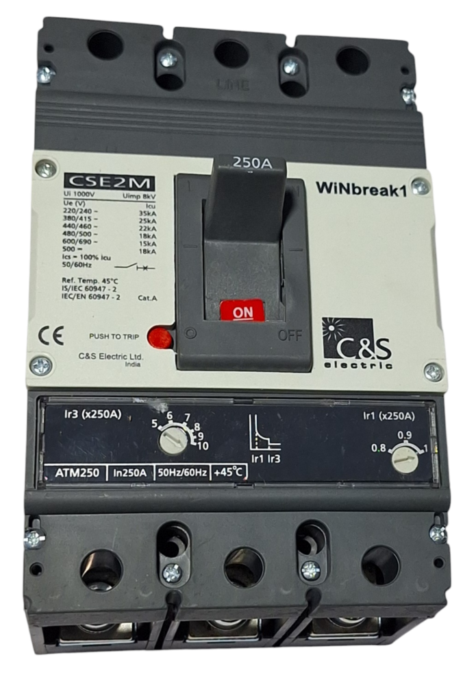 C&S MCCB CSE2M250ATM3P-250A