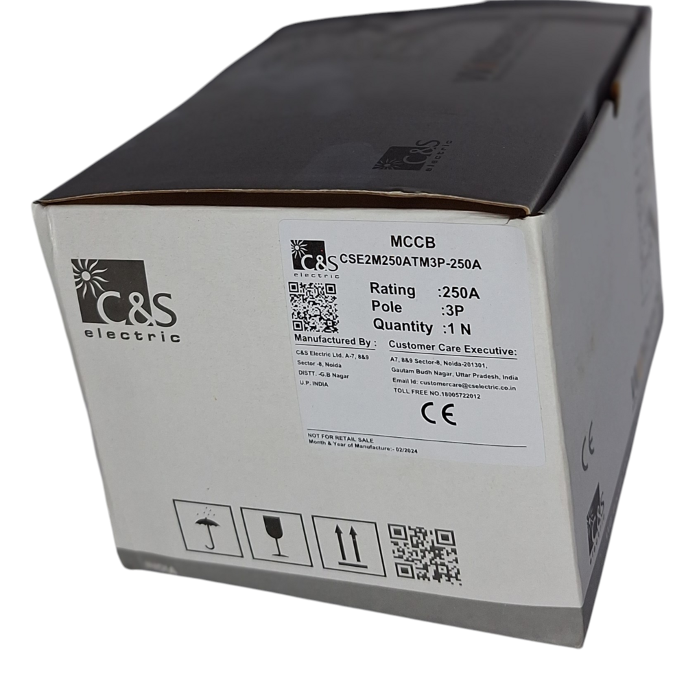 C&s Mccb Cse2m250atm3p-250a - Color: Grey/black