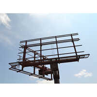 Advertising Hoarding Structure - Body Material: Mild Steel