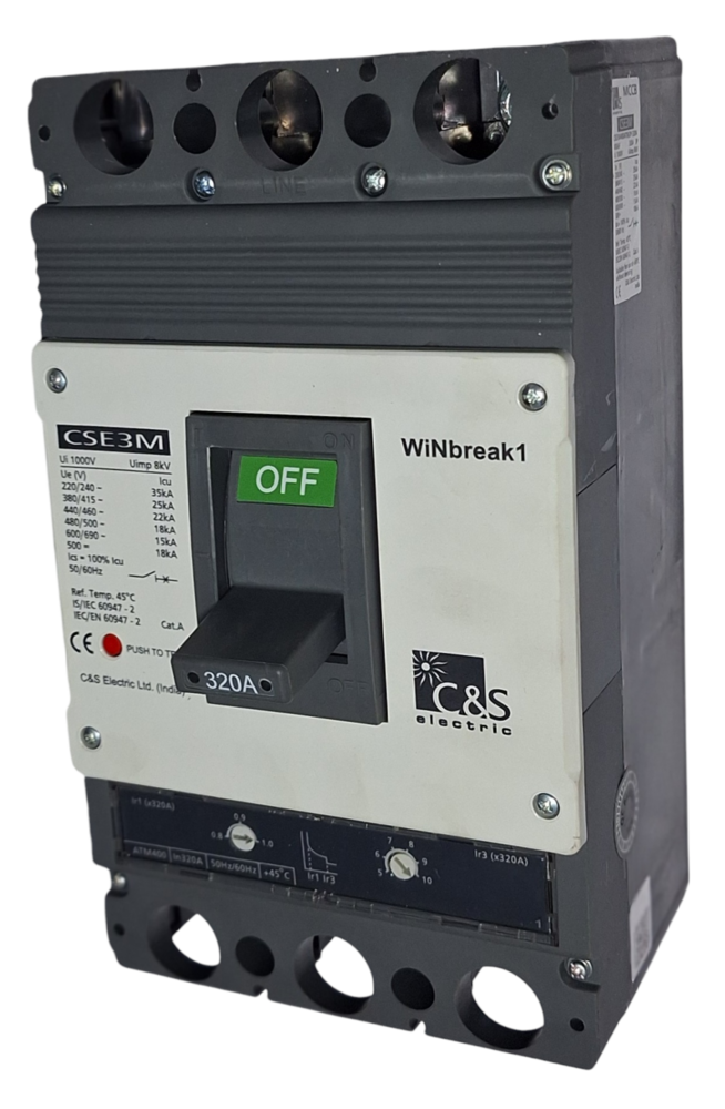 C&S MCCB CSE3M400ATM3P-320A