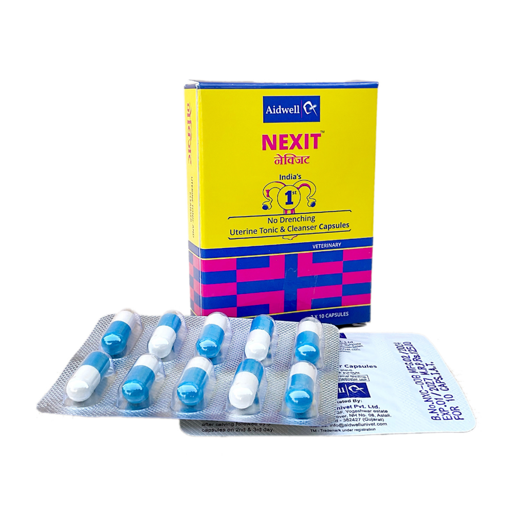 Nexit Drenching Uterine Tonic & Cleanser Capsules