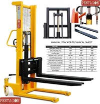 Manual type Hydraulic Stacker
