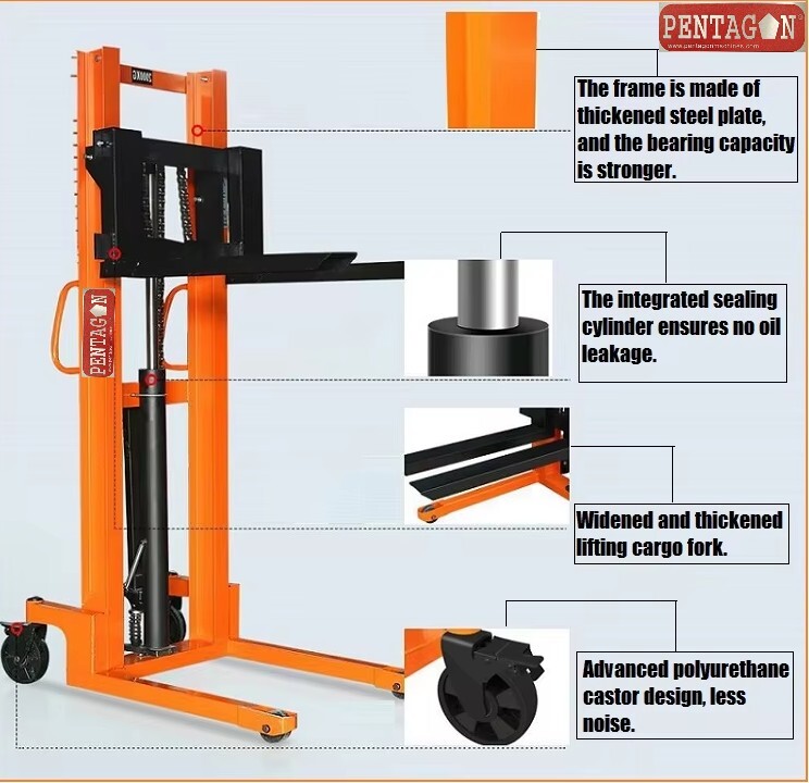 Manual type Hydraulic Stacker