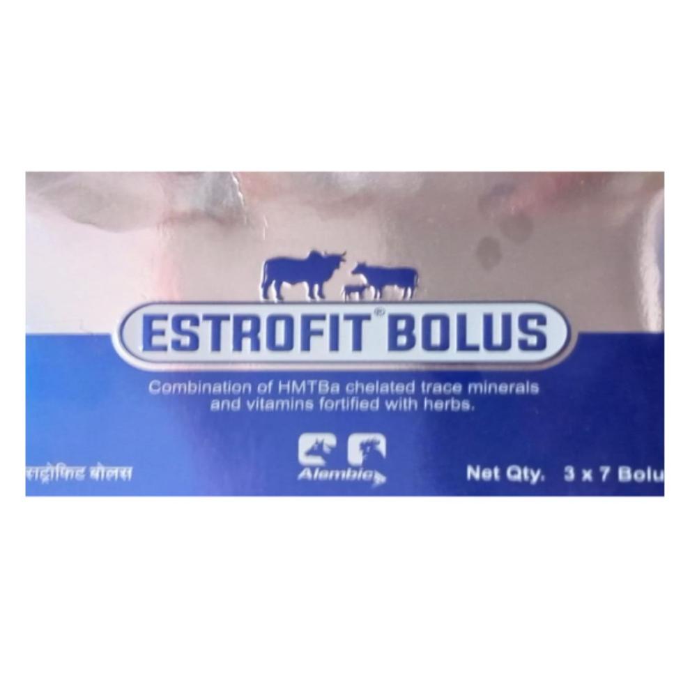 Estrofit  Combination of HMTBa Minerals , Vitamins Bolus 