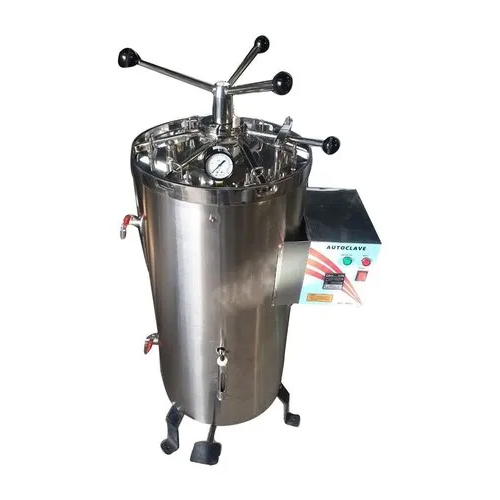 डबल वॉल्ड वर्टिकल ऑटोक्लेव