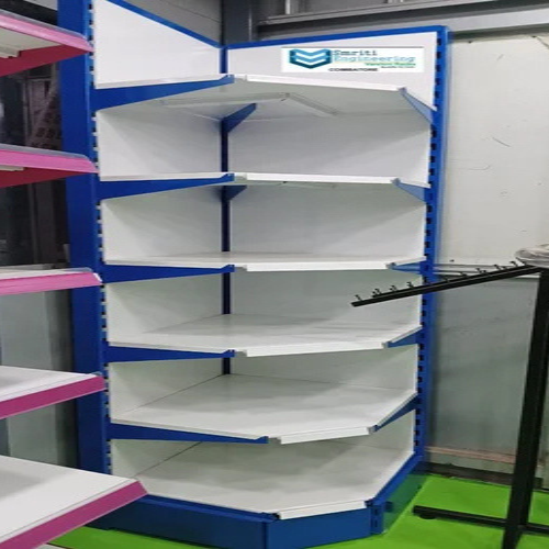 Corner Wall Display Rack - Capacity: 100 Kg