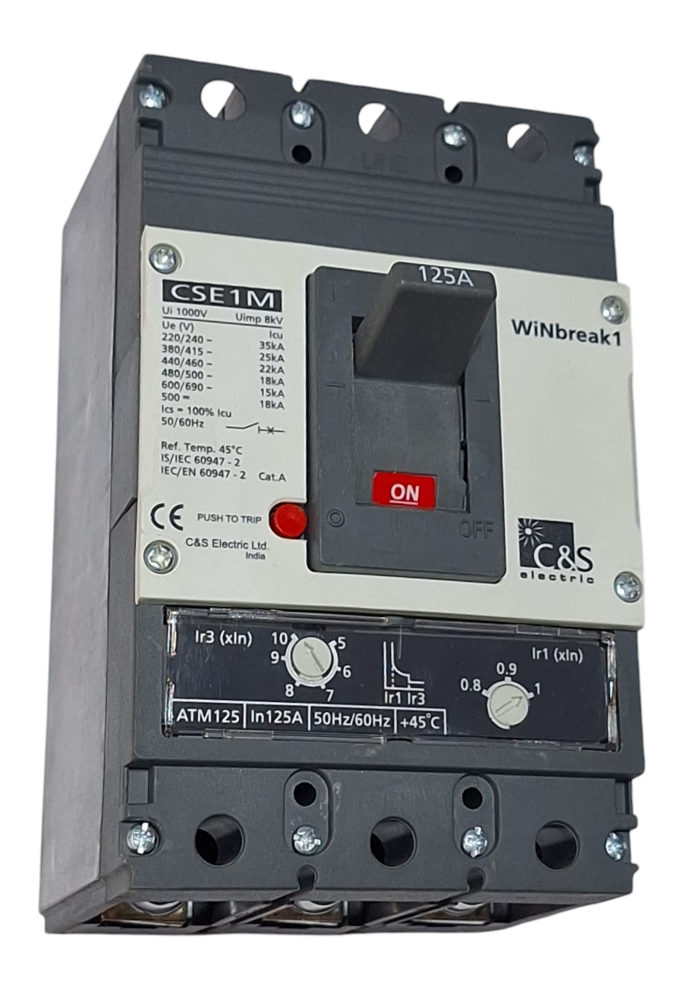 C&S MCCB CSE1M125ATM3P-125A