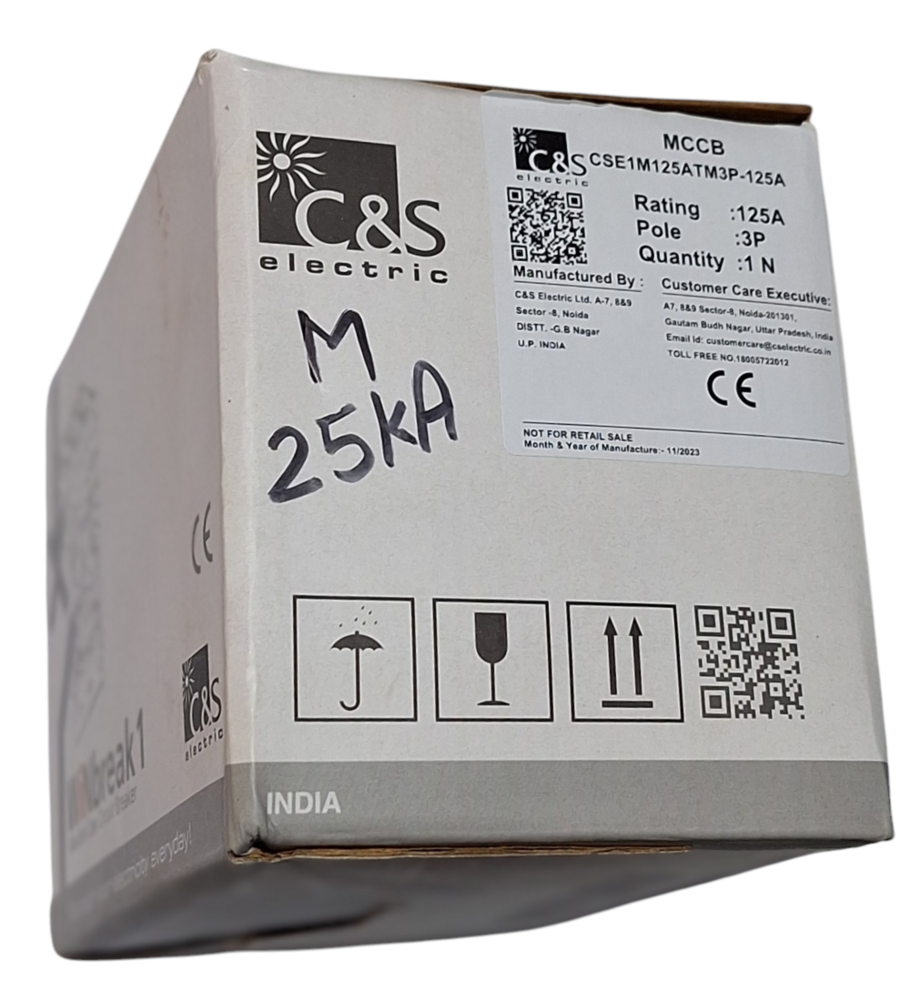 C&S MCCB CSE1M125ATM3P-125A