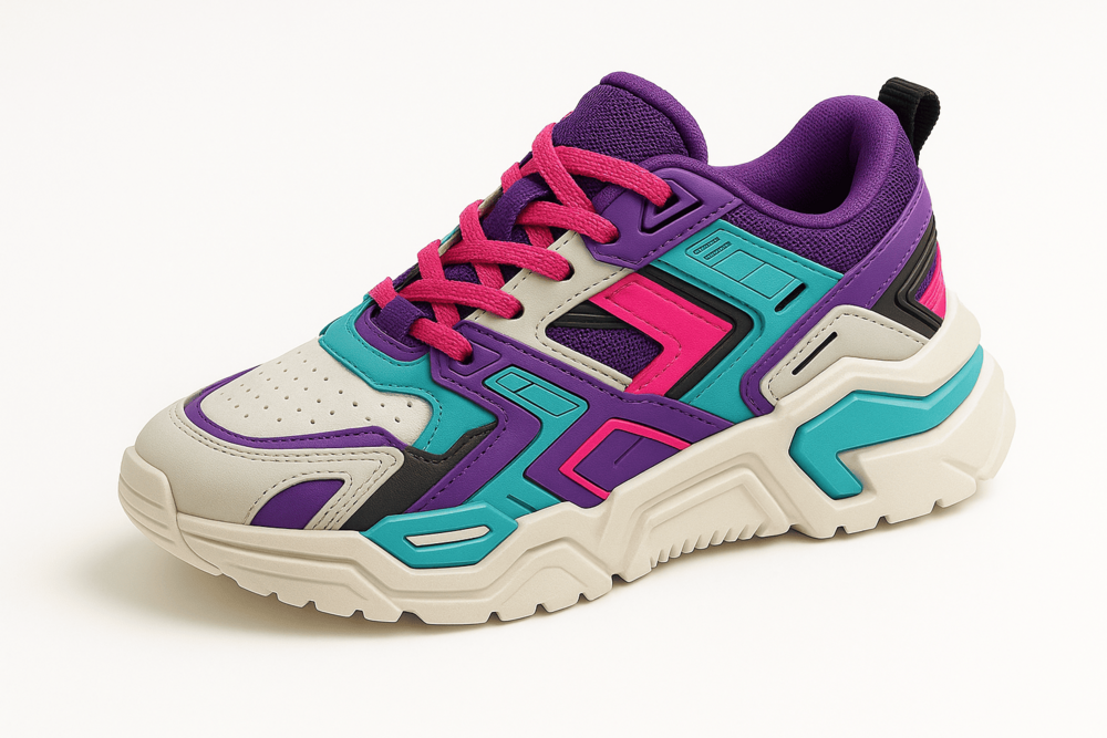 Graphic Designing Womens Shoe 