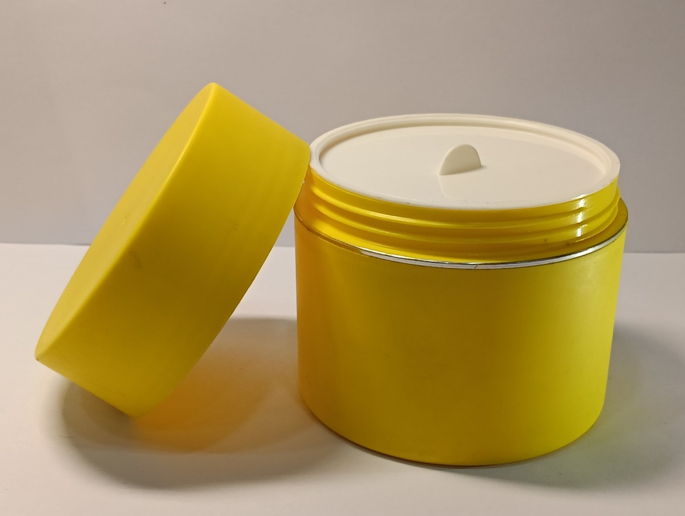 PATEL JAR YELLOW WITH GOLDEN LINE 100GM