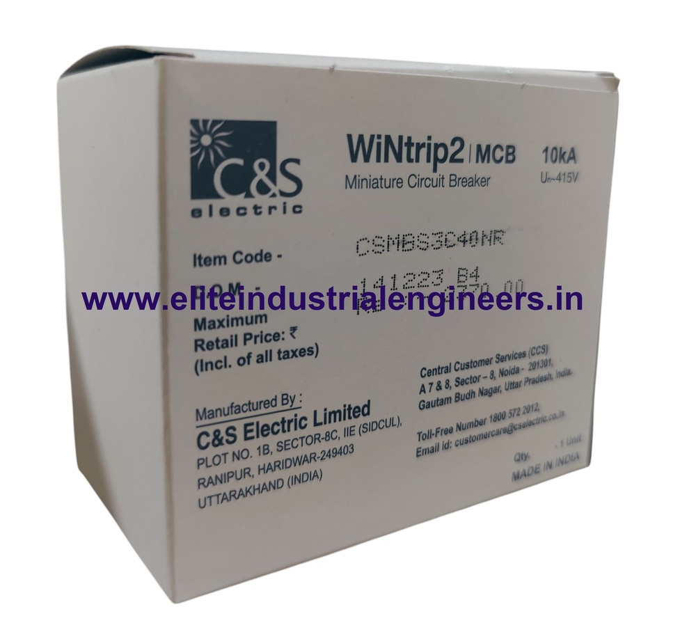 C&S MCB CSMBS3C40NR04 TP 40
