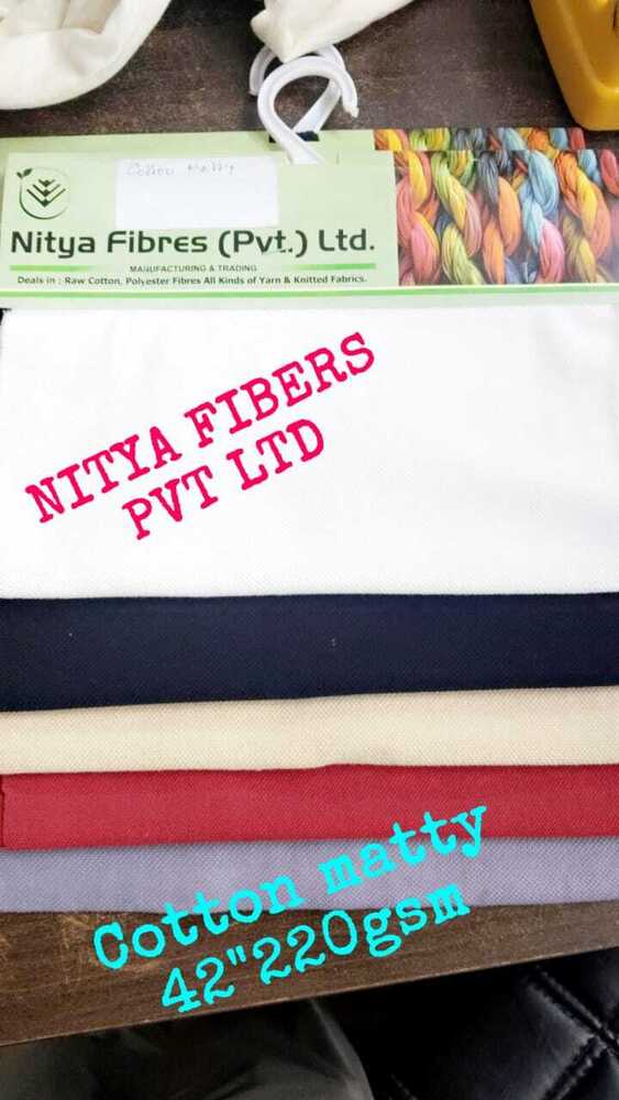 cotton matty fabric