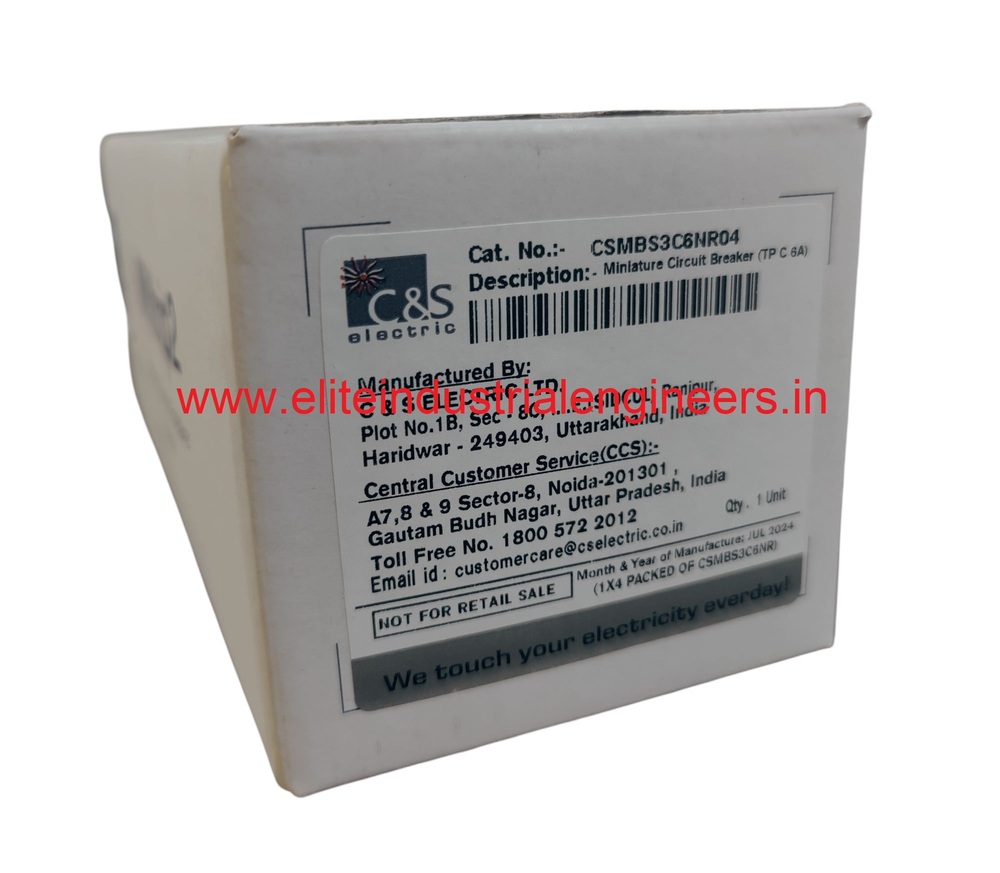 C&S MCB CSMBS3C6NR04 TP 6A