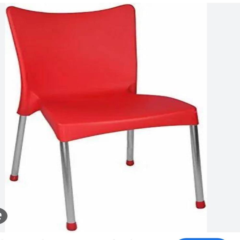 NATIONAL ALTIS CHAIR - Eco-Friendly Plastic, Non-Folding Design | Radiant Red Color, Smooth Finish, Indoor Use, Modern Indian Aesthetic