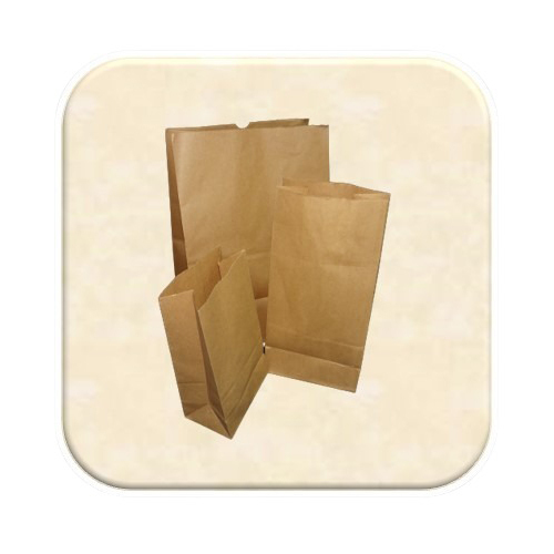 Paper Bags Without Handle - Color: Brown