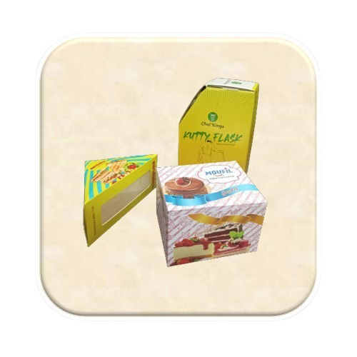 Paper Cake Box - Color: White