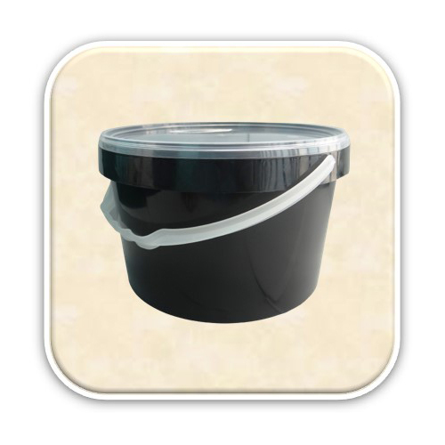 Biryani Plastic Container - Color: Black
