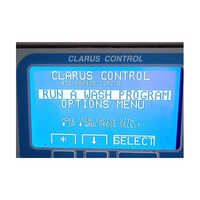 Electrolux Clarus Control Display