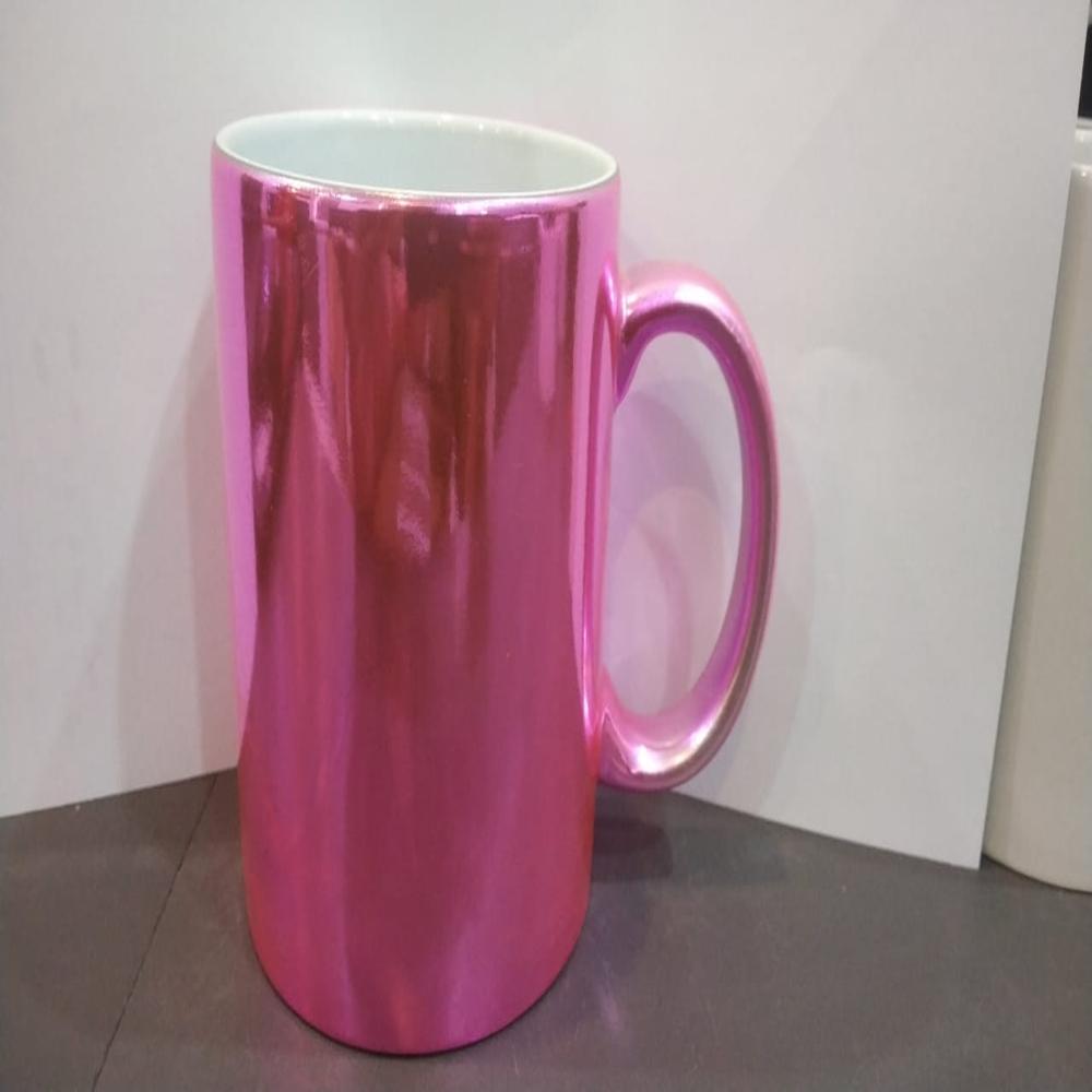 metalic coffee mug