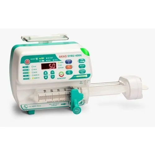 Syru 4004 Akas Lightest Syringe Infusion Pump - Color: White