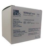 C&S MCB CSMBS3C50NNR03 TPN 50A