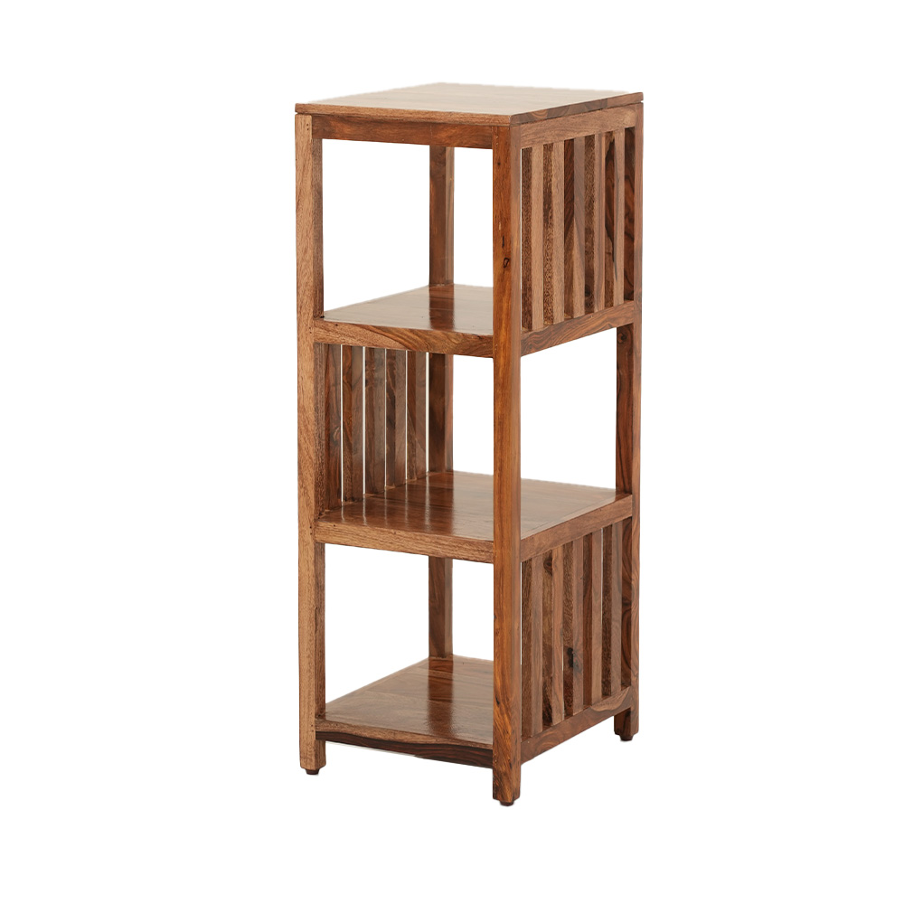 Royaloak Jordon Bookshelf | Sheesham Wood | Water Based Finish - Bs20242001