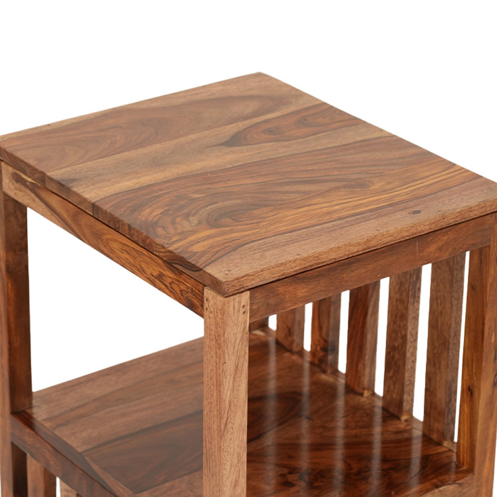 Royaloak Jordon Bookshelf | Sheesham Wood | Water Based Finish - Bs20242001
