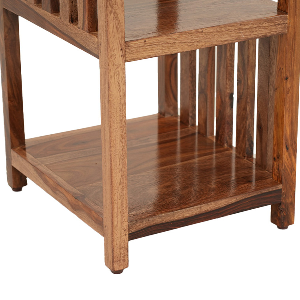 Royaloak Jordon Bookshelf | Sheesham Wood | Water Based Finish - Bs20242001