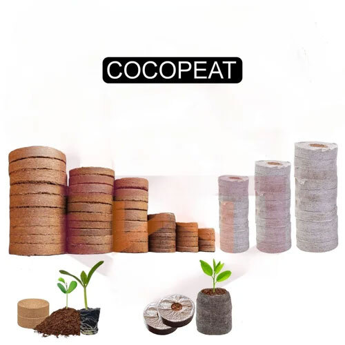 Round Cocopeat Disc
