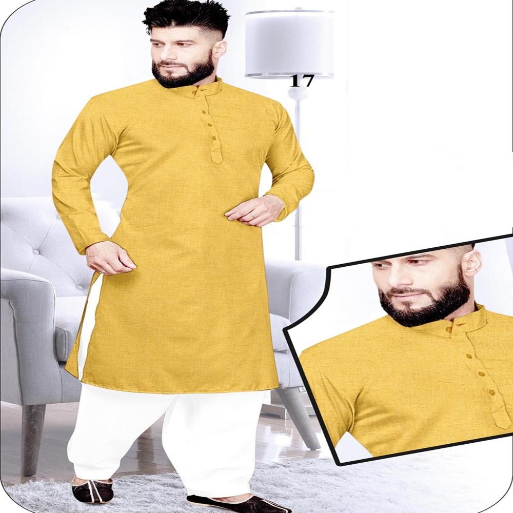Sample Ciaz Plain Men's Kurta White