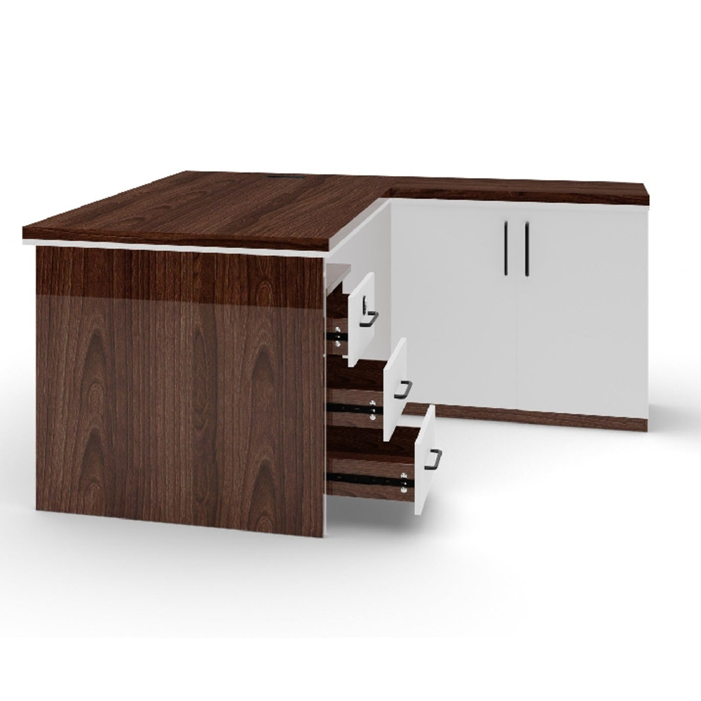 Royaloak Naples Italian High Glossy Boss Table 1.8m - Of8010-1.8 - Color: Multicolor