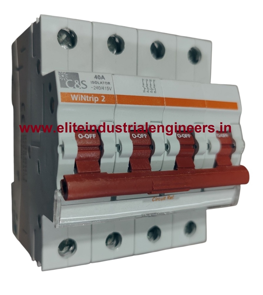 C&S MCB CSMBS4ISO40NR03 ISO 40A