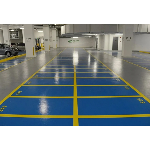 Yellow Line Marking PU Coating Service