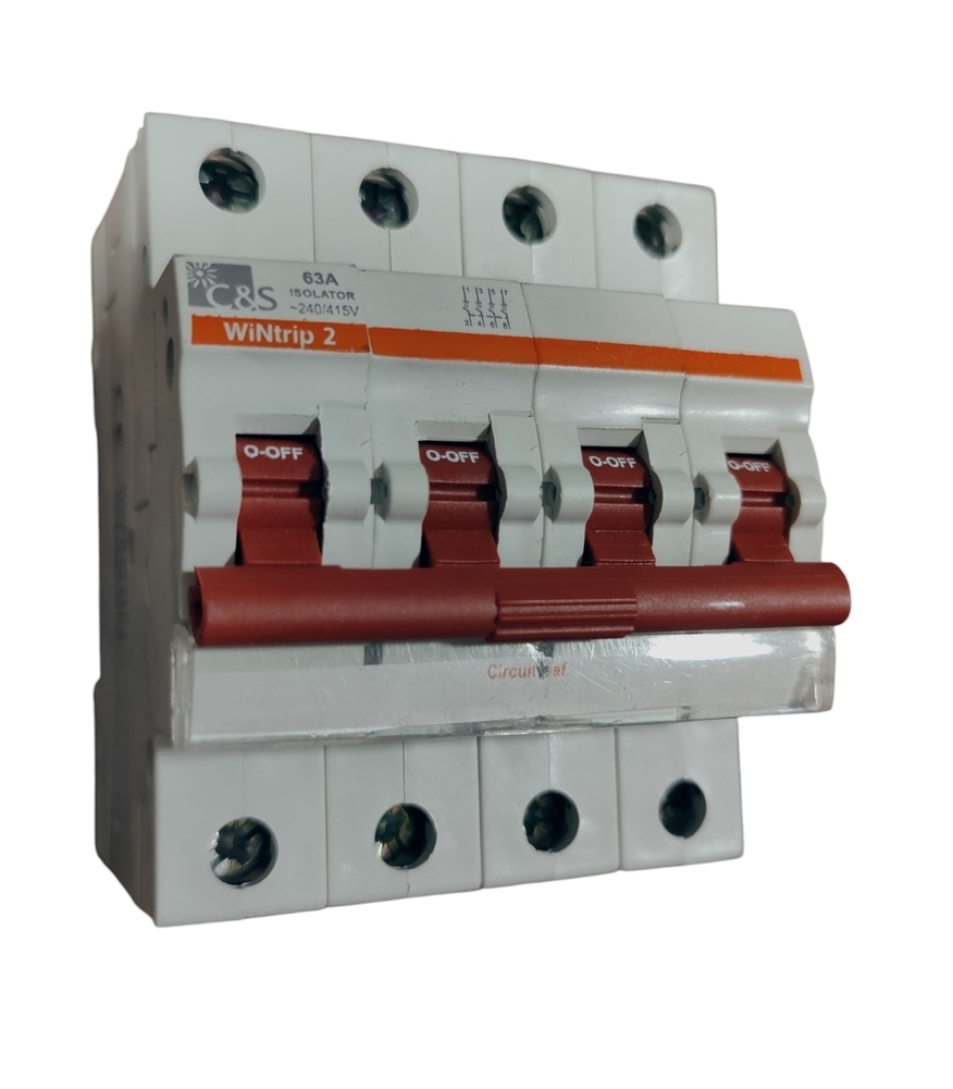 C&S MCB CSMBS4ISO63NR03 ISO 63A