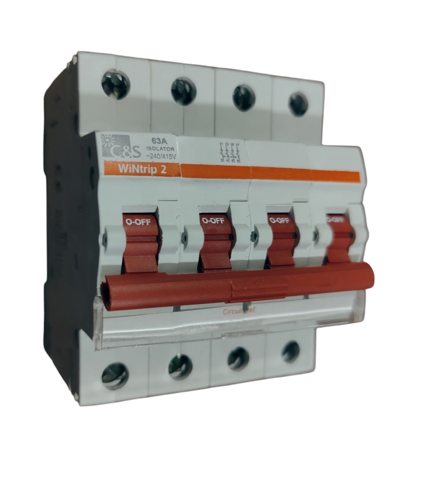 C&S MCB CSMBS4ISO63NR03 ISO 63A